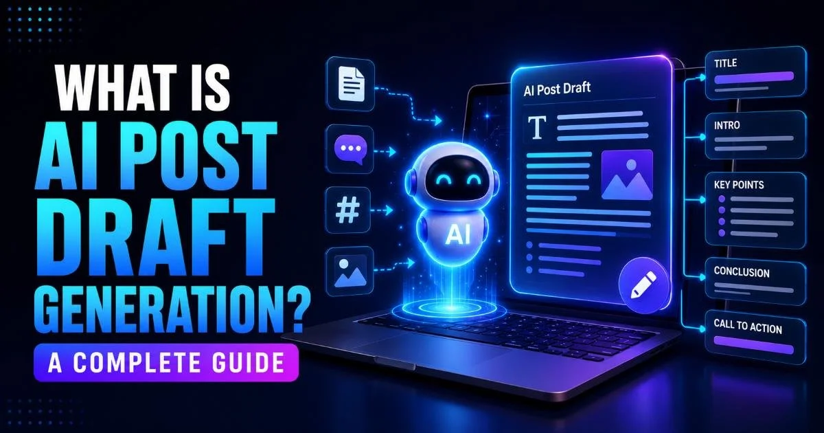 What Is AI Post Draft Generation? A Complete Guide